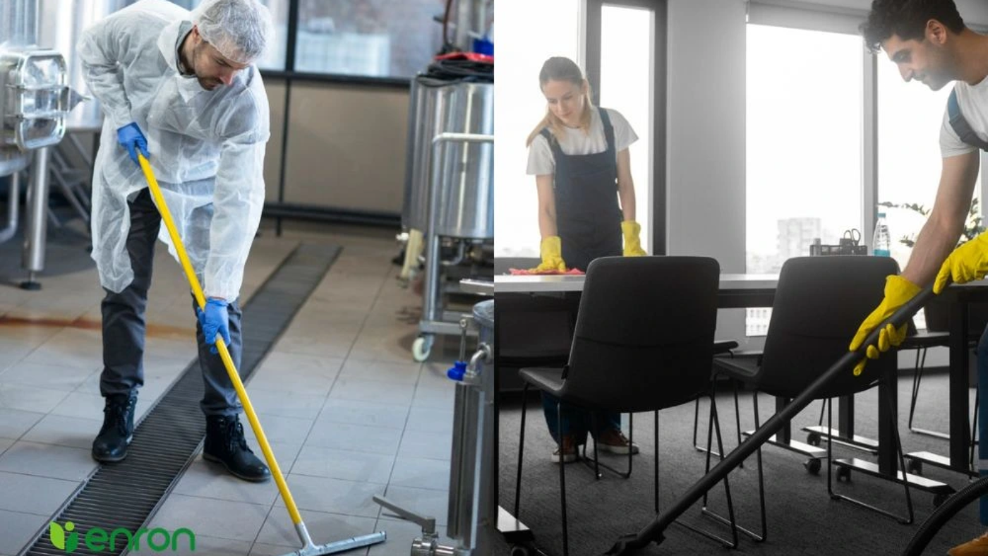 Industrial cleaning vs commercial cleaning in Dubai