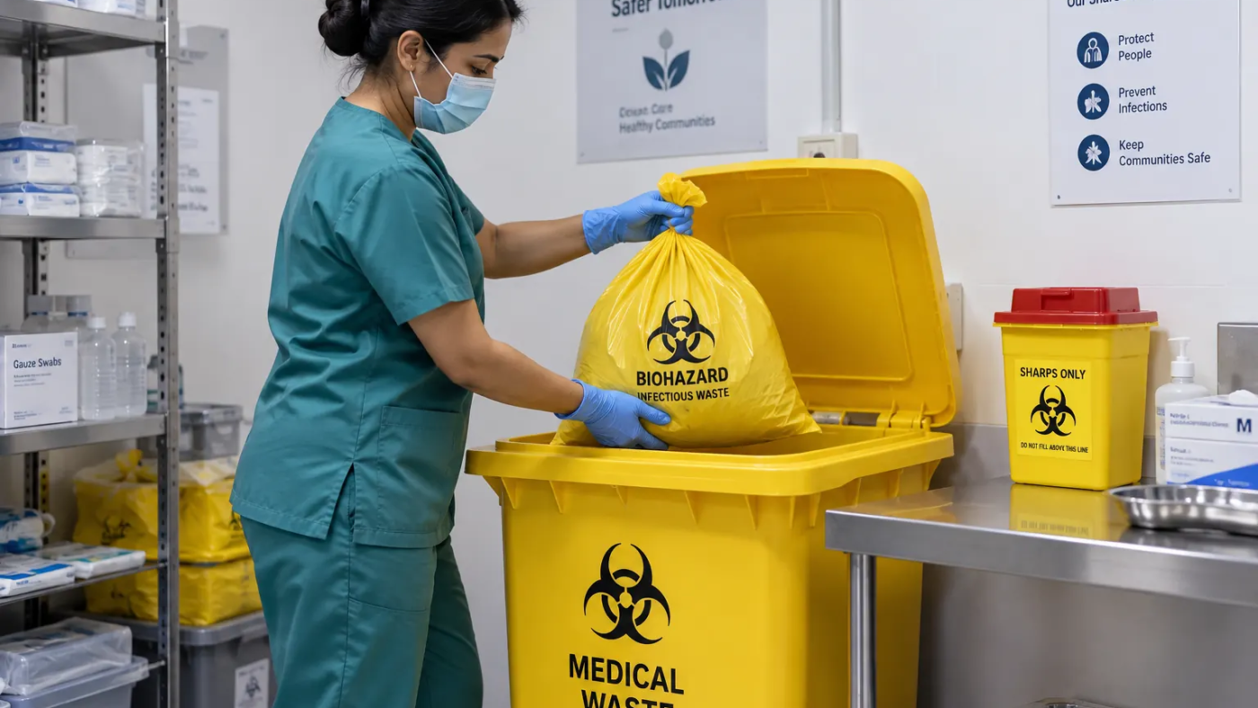 medical waste removal Dubai clinic biohazard disposal