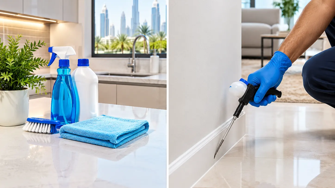 cleaning and pest control Dubai